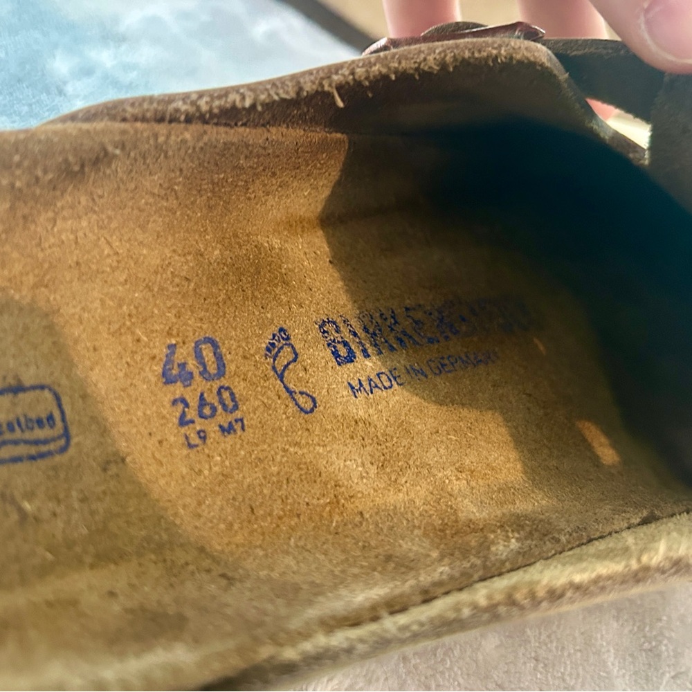 Birkenstock Women’s Suede Boston Clogs - Picture 5 of 10